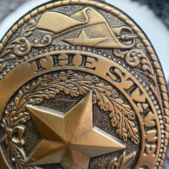 Gold Texas Belt Buckle - Picture 9 of 15